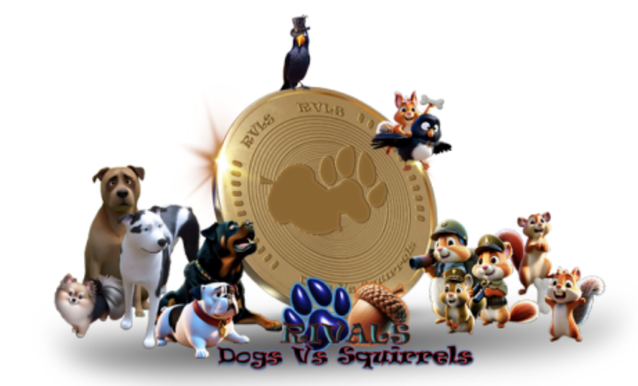Rivals: Dogs Vs Squirrels (RVLS) Token – The Only Platform Which Deserves Your Attention 